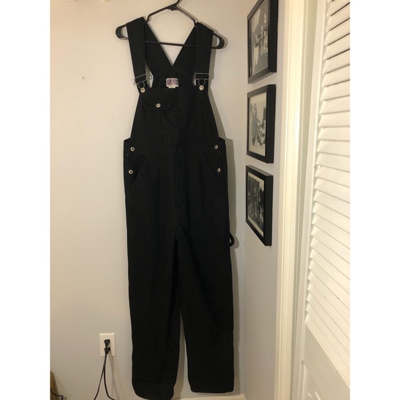 Nevada Jeanswear black denim coveralls - Picture 1 of 4